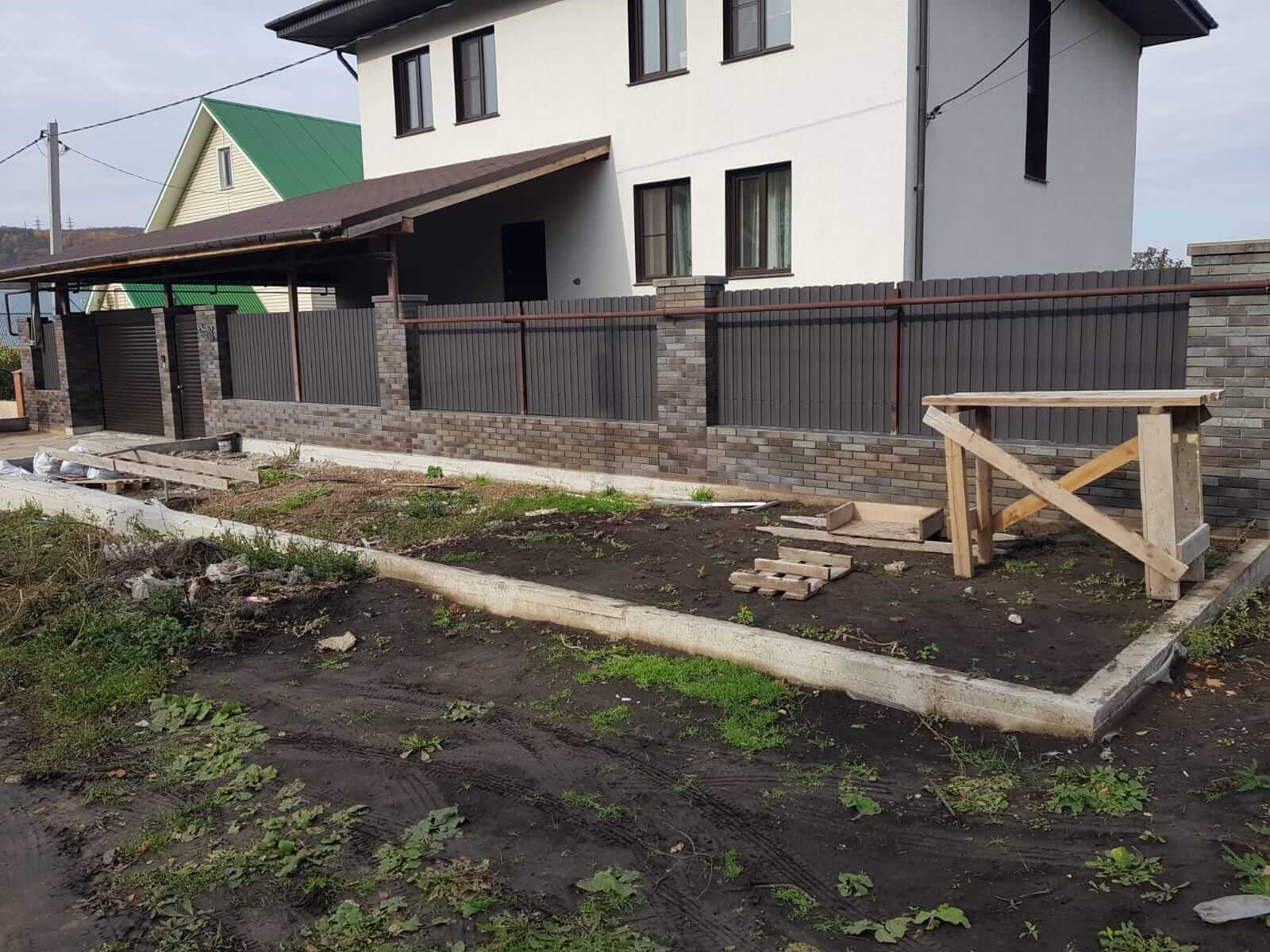 Забор из штакетника 15м RAL8019/8019 Темный Шоколад двусторонний МАТТЕ фото 1 в Нижнем Новгороде